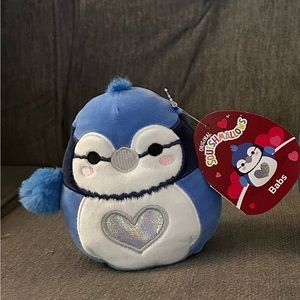 “5 Valentines Day Babs the BlueJay Squishmallow